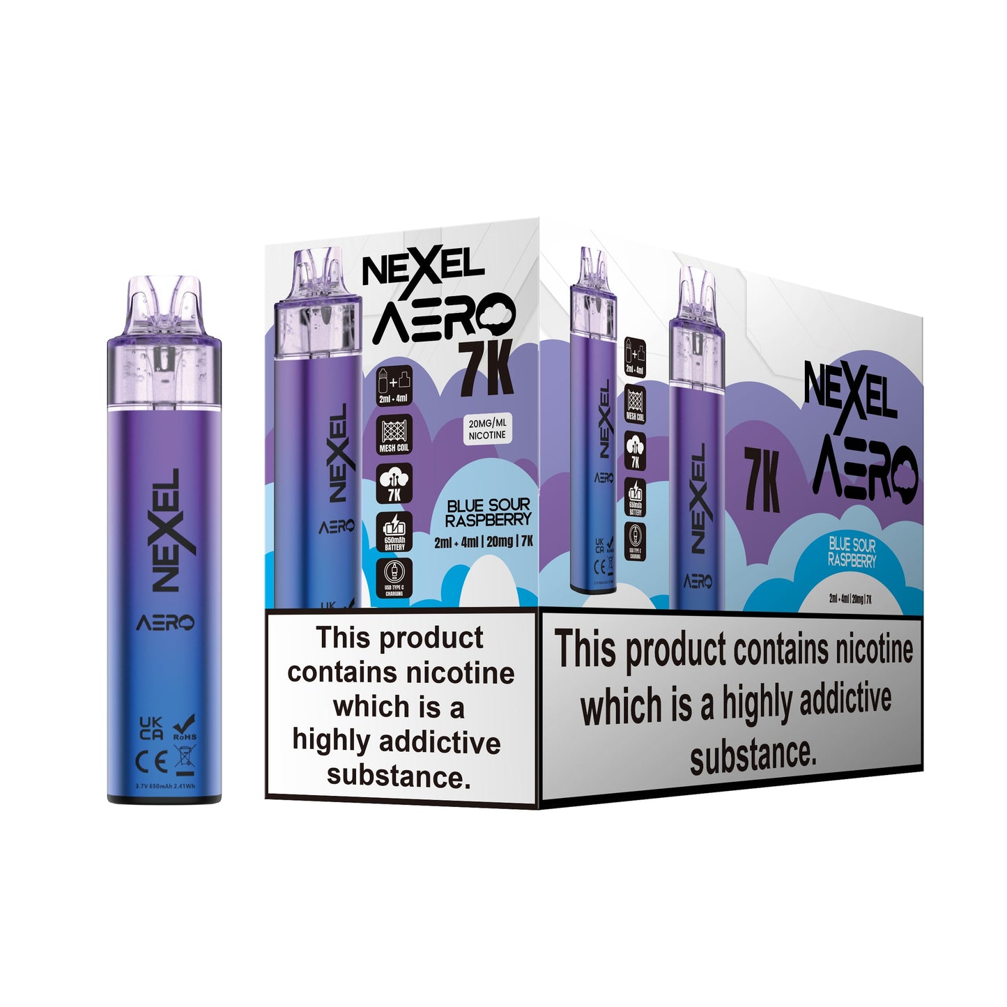 Nexel Aero 7K Prefilled Kits 1X5