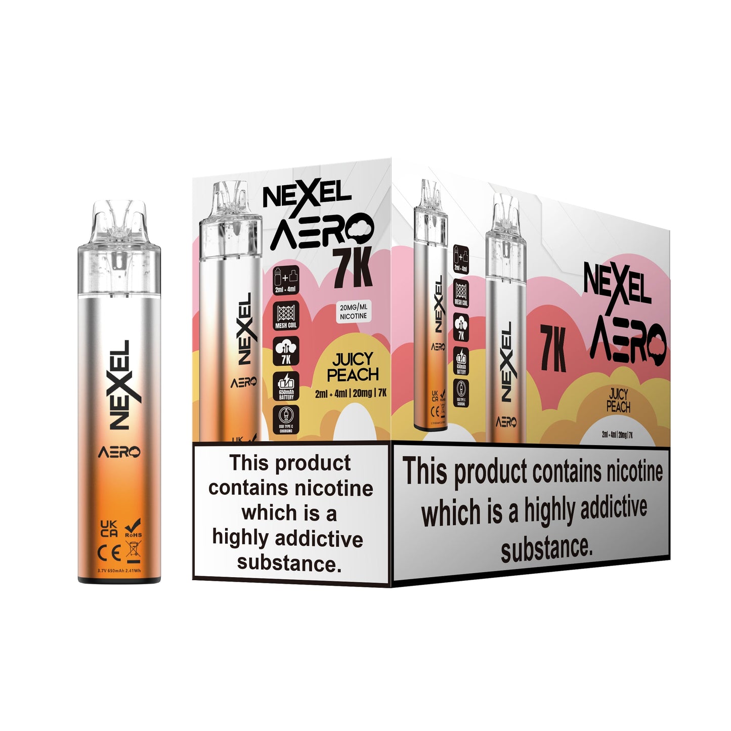 Nexel Aero 7K Prefilled Kits 1X5