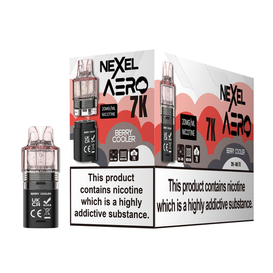 Nexel Aero 7K Prefilled Pods 1X5 ***NEW***