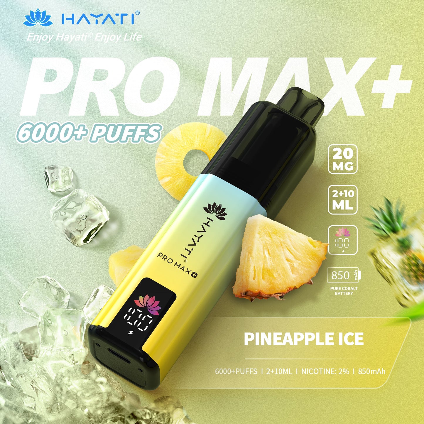 Hayati Pro Max 6000+ Prefilled Kits 1X5 - Compliant