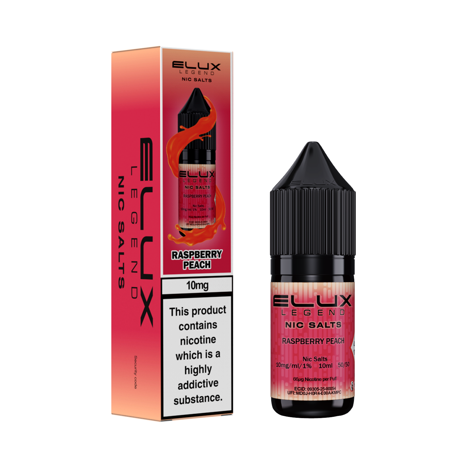 vape kits complete with nicotine Elux Legend Nic Salts 10ml 10mg/20mg 1X10 pack – iVape Delivery