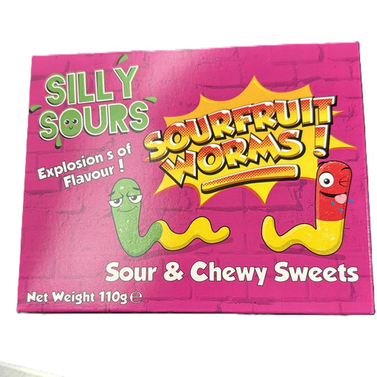 Silly Sours Sour Worms 1X12