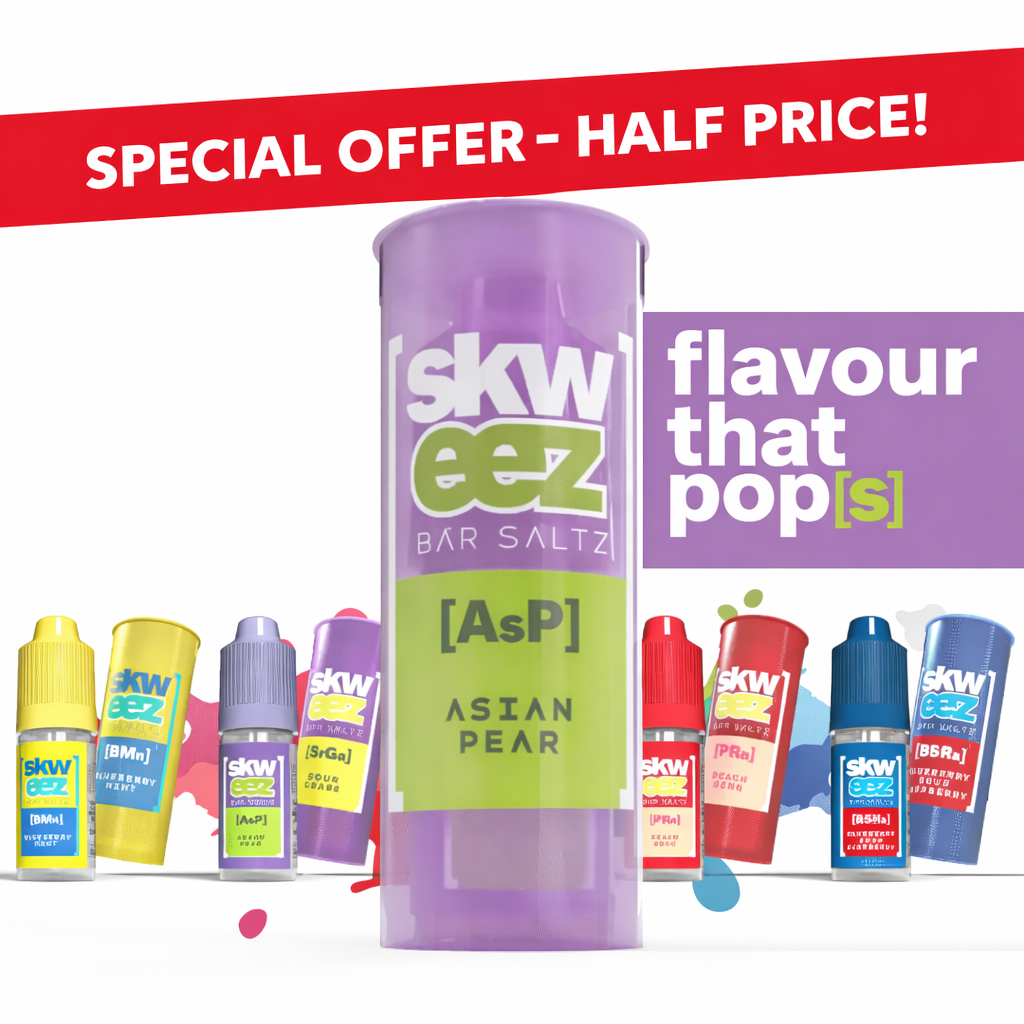 Skweez 10ml Nic Salts 1X10