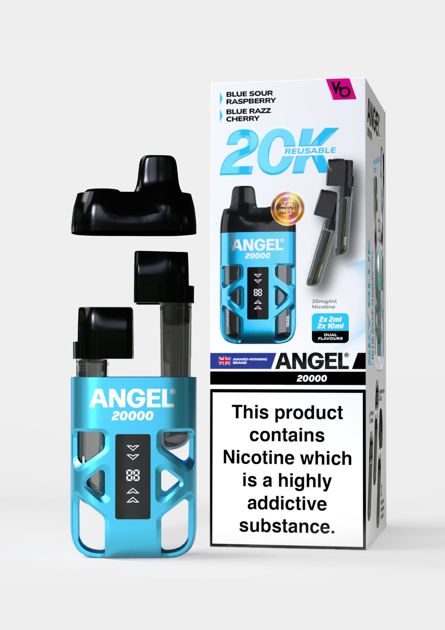 Angel 20000 Prefilled Pods 1X10