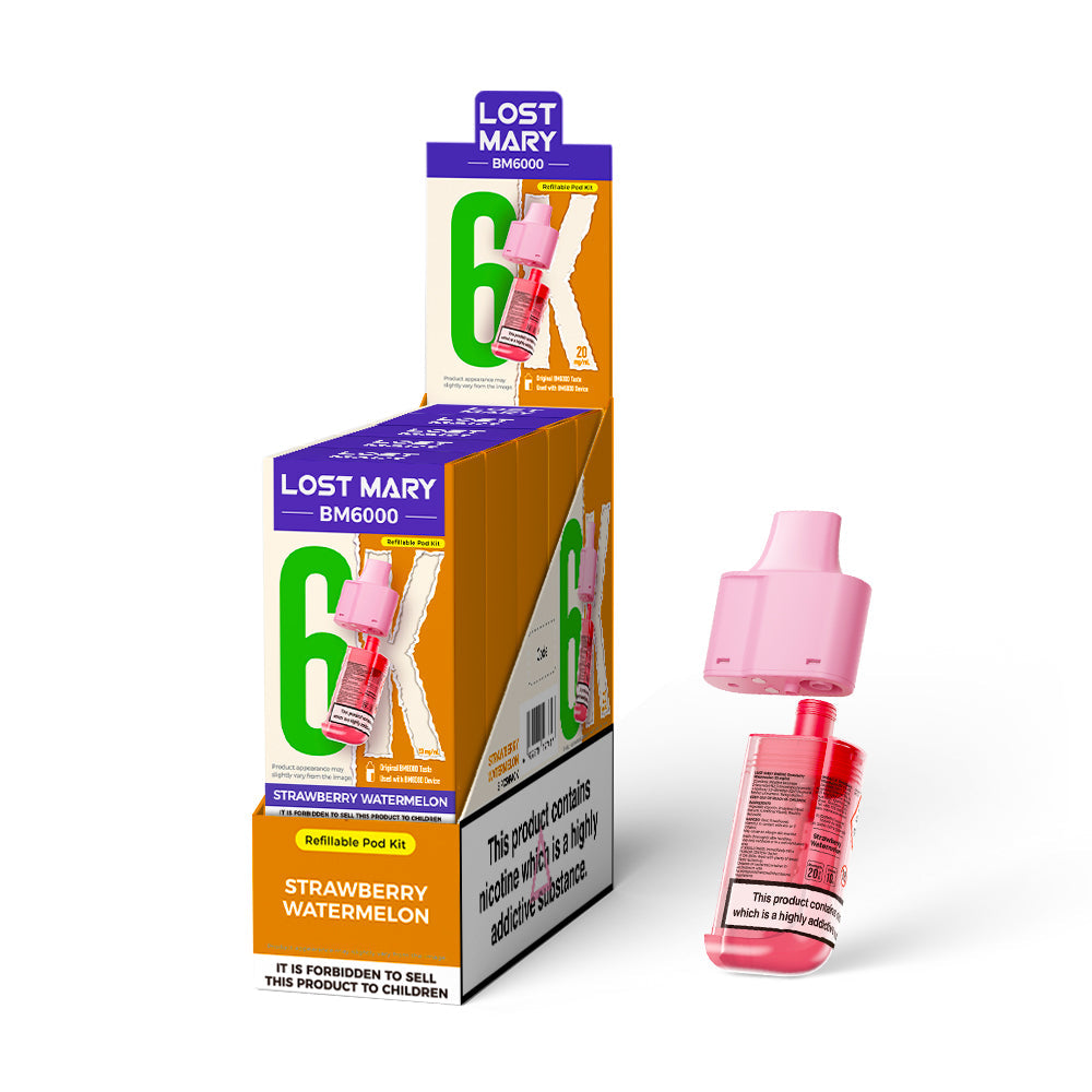 Lost Mary BM6000 Prefilled Kits 1X5 Compliant