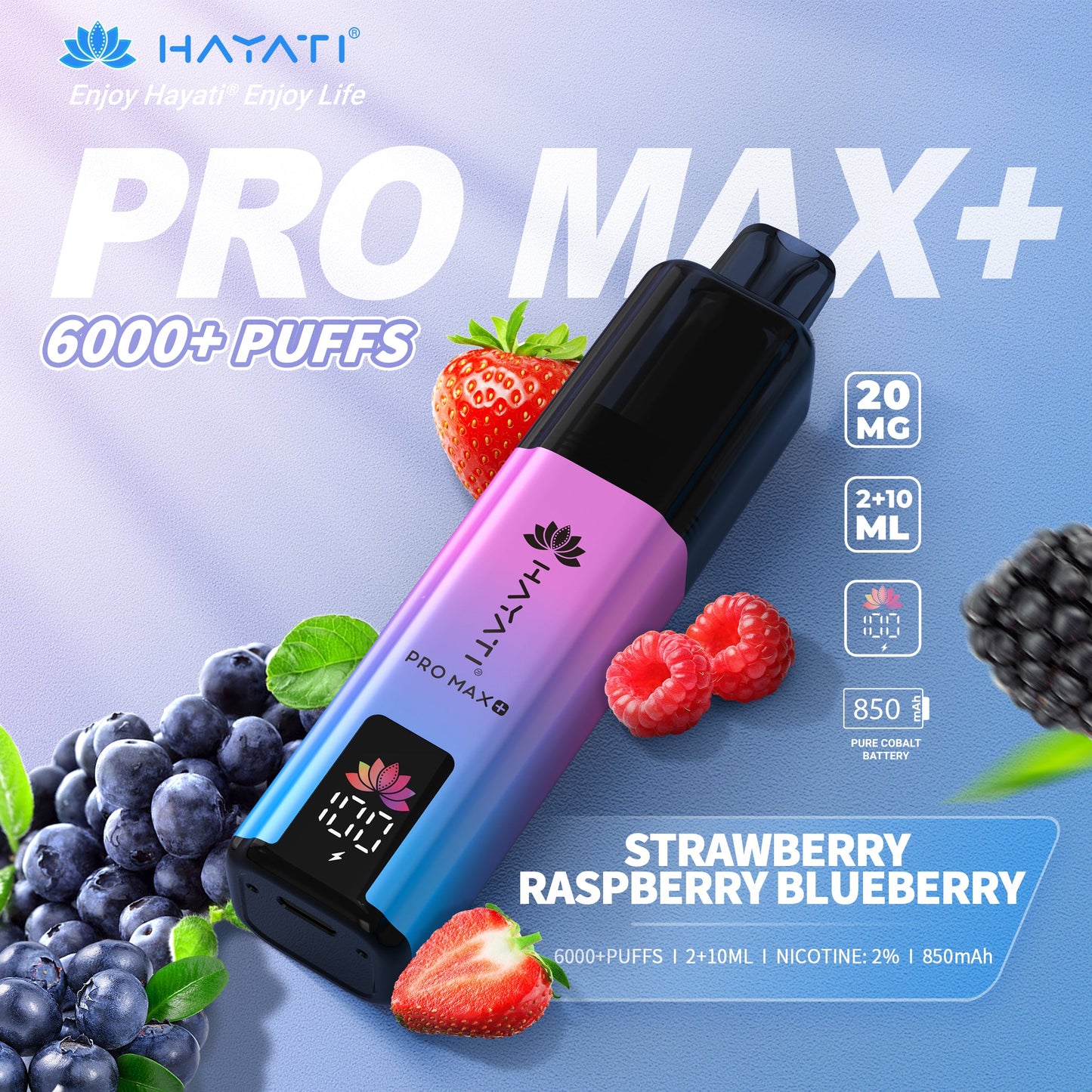 Hayati Pro Max 6000+ Prefilled Kits 1X5 - Compliant