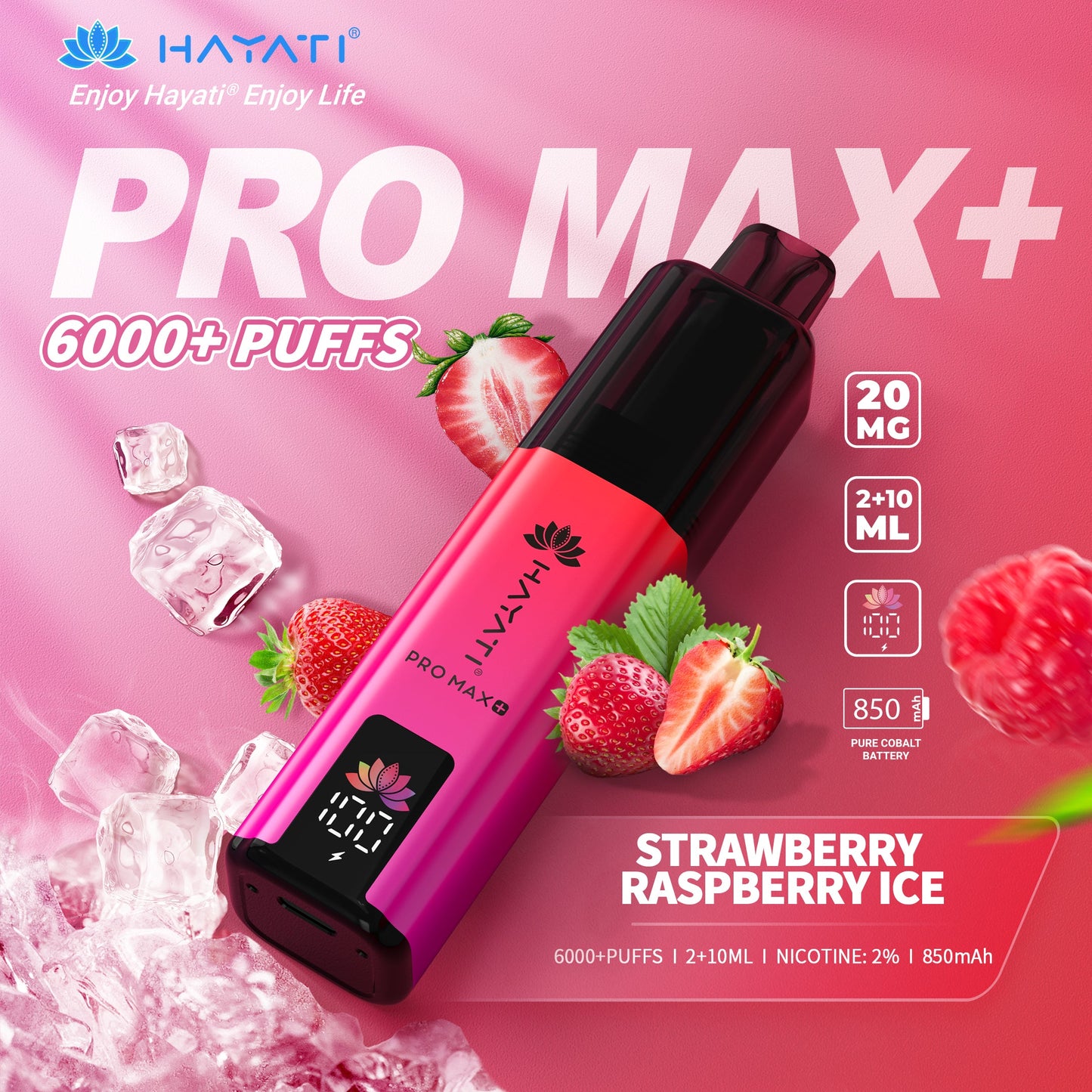Hayati Pro Max 6000+ Prefilled Kits 1X5 - Compliant