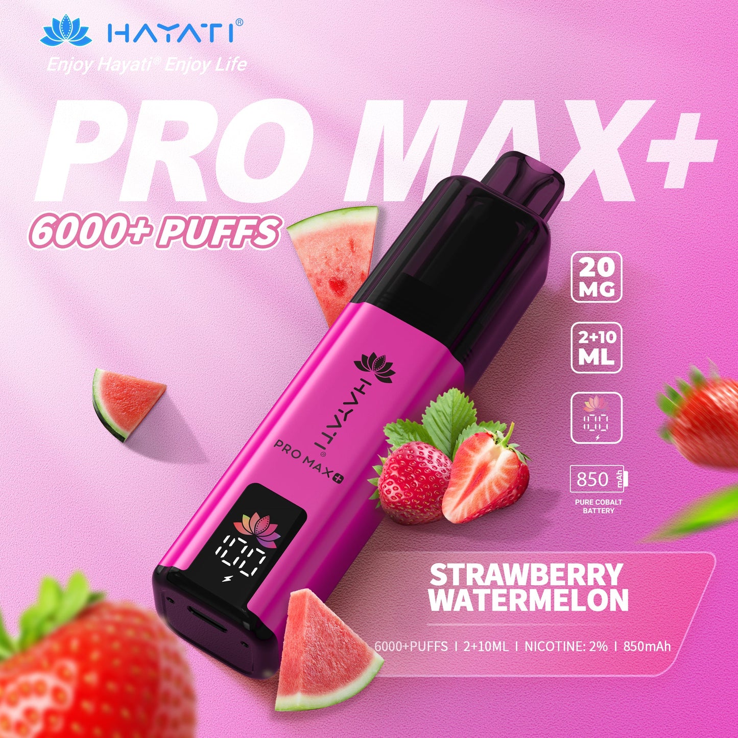 Hayati Pro Max 6000+ Prefilled Kits 1X5 - Compliant