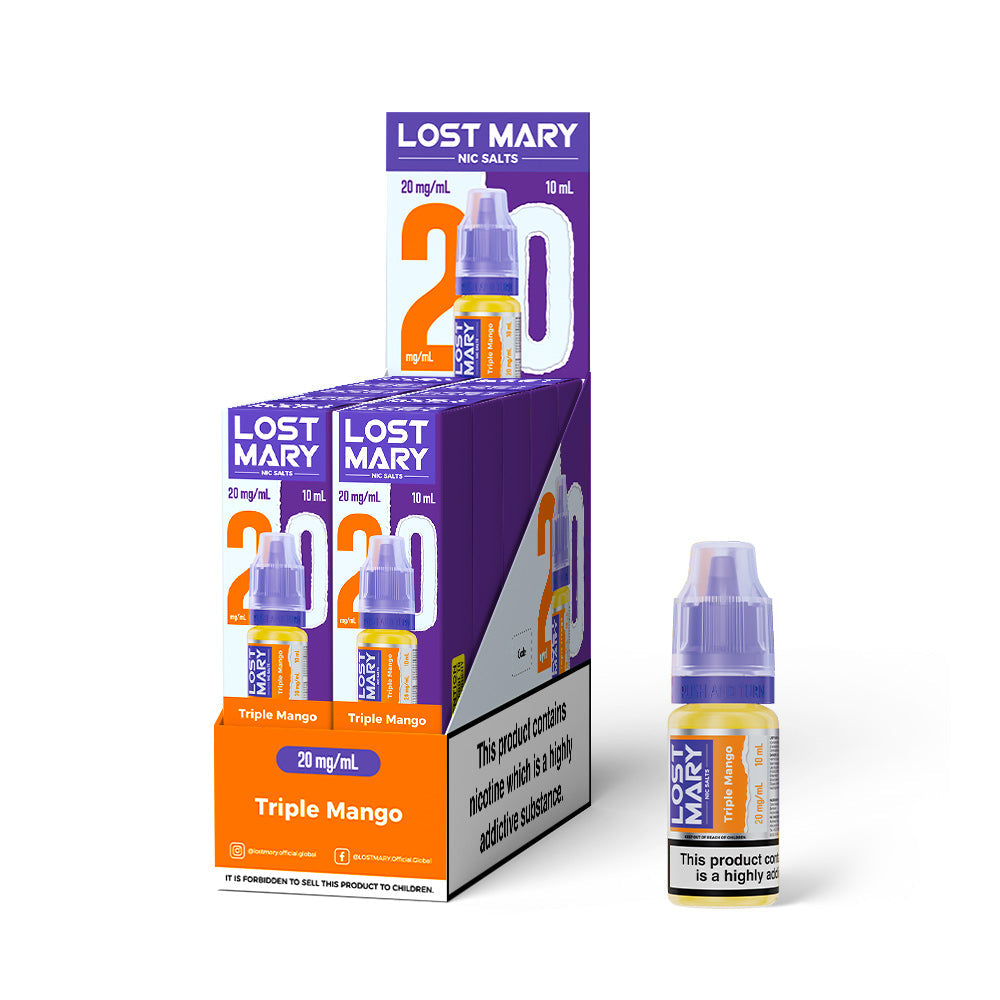 Lost Mary Nic Salts 10/20mg 10ml 1X10