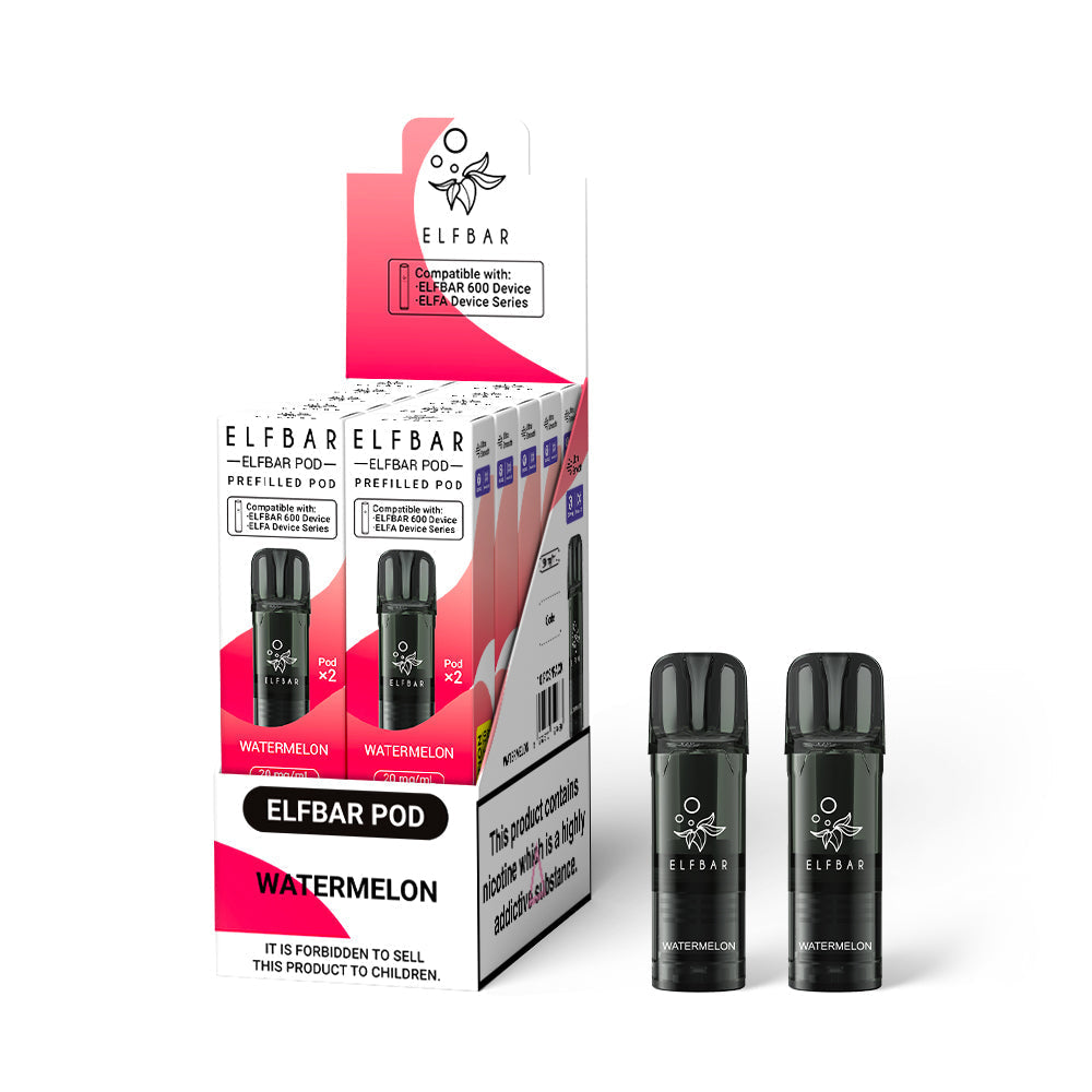 Elf Bar 600 Prefilled Pods 1X10 NEW Compliant