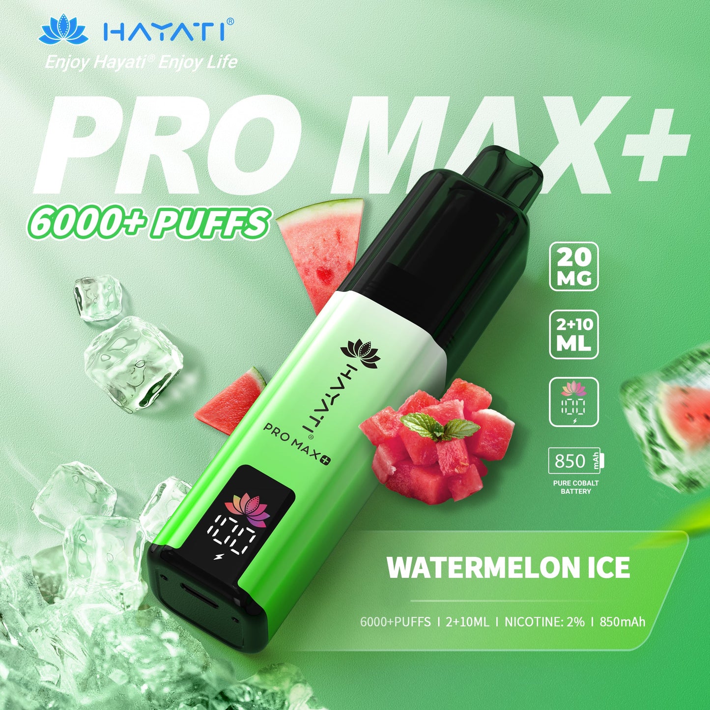 Hayati Pro Max 6000+ Prefilled Kits 1X5 - Compliant