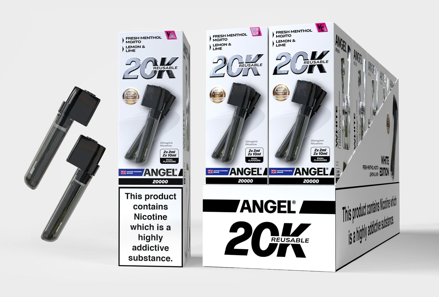 Angel 20000 Prefilled Pods 1X10