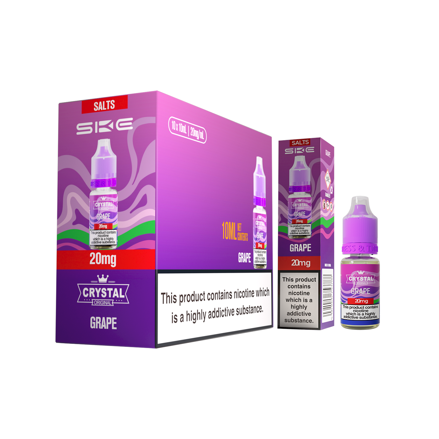 SKE Crystal Original Salts V2 1X10pack