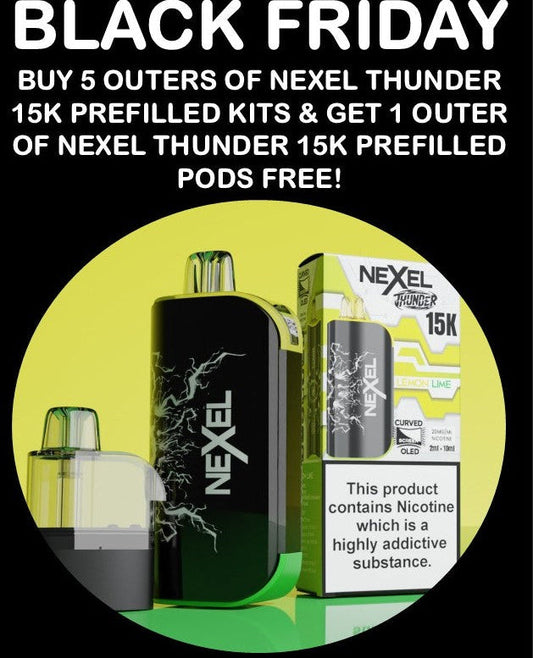 Nexel Thunder 15K Prefilled Kits 1X5
