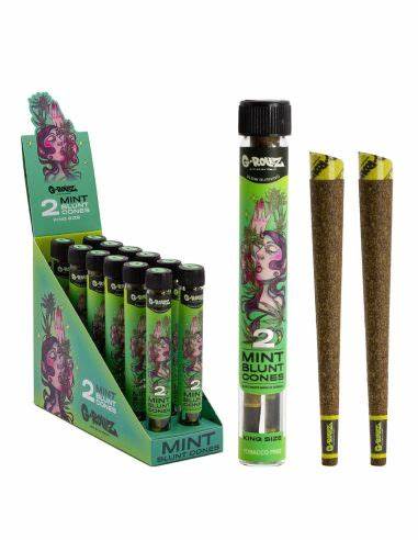 G-Rollz Mint Blunt Cones 1X12 - LIMITED EDITION