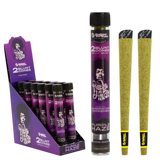G-Rollz Cheech & Chong Purple Haze Blunt Cones 1X12 ***NEW***