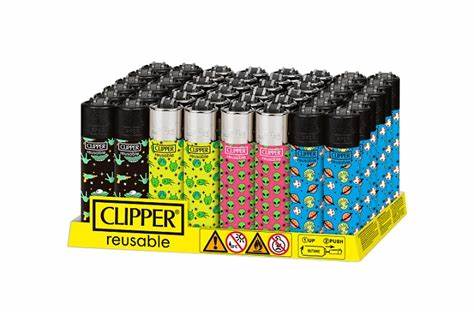 Clipper Lighters Various Designs 1X48