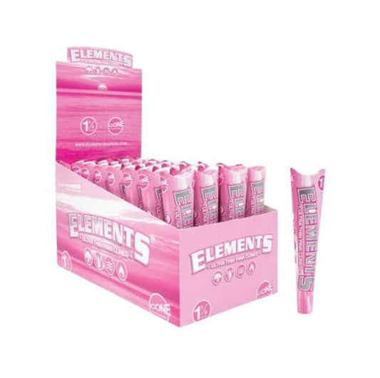 Elements Pink Pre-Rolled Cones 1X32