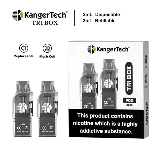 KangerTech Tri Box Cartridges 1X2