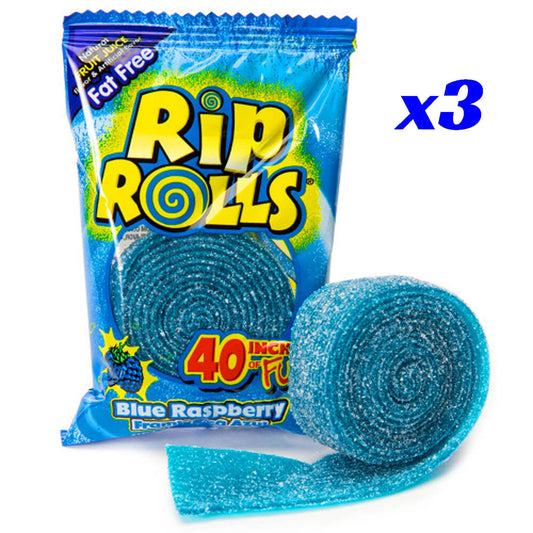 Rip Rolls Blue Raspberry 1X24 39g