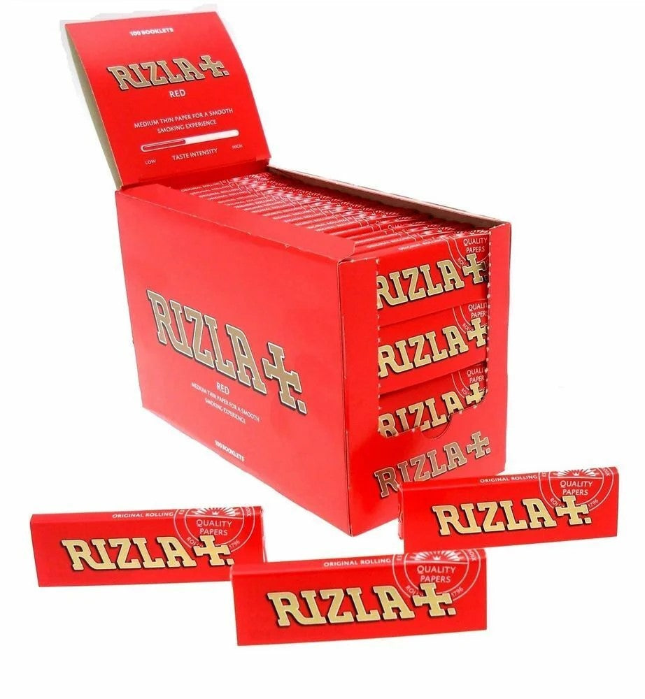 Rizla Red Regular Rolling Papers 1X100