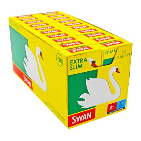 Swan Extra Slim Filter Tips 1X20