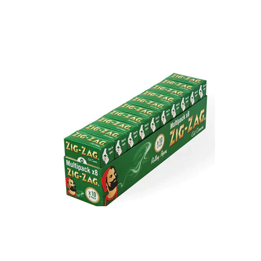 Zig Zag Green Rolling Papers 10X8