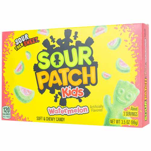 Sour Patch Kids Watermelon Theatre Boxes 1X12 99g